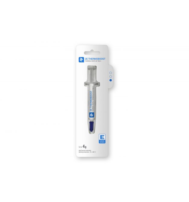 Термопаста 2Е THERMOBOOST EXPERT TB6-4, (5.6 W/m-K), 4 гр, серая