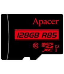 Карта памяти Apacer 128GB microSDHC C10 UHS-I R85MB/s + SD