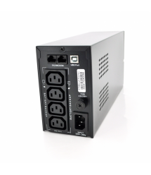 ИБП Ritar RTP850L-UX (510W) Proxima-L, LED, AVR, 3st, USB, 4xIEC-320 C14, 145-290Vac, 1x12V9Ah, plastik Case ( 314 x 97 X 143