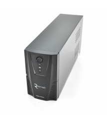 ИБП Ritar RTP850L-UX (510W) Proxima-L, LED, AVR, 3st, USB, 4xIEC-320 C14, 145-290Vac, 1x12V9Ah, plastik Case ( 314 x 97 X 143