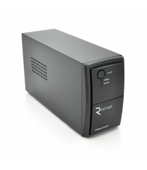 ИБП Ritar RTP500L-UX (300W) Proxima-L, LED, AVR, 3st, USB, 4xIEC-320 C14, 145-290Vac, 1x12V4.5Ah, plastik Case ( 314 x 97 X 1