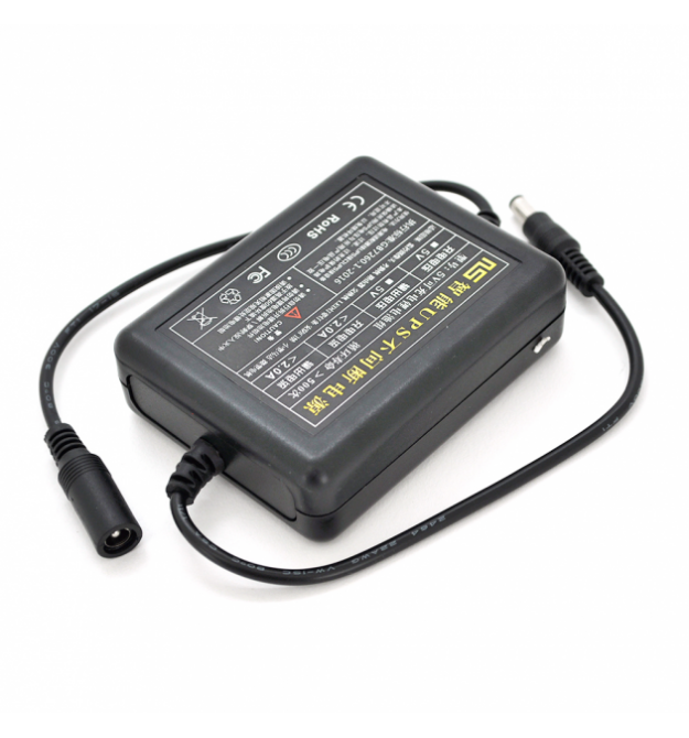 ИБП 5v 2A элементы Li-ion 2*3.7*2200Ма in out 5.5*2.5