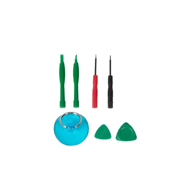 Набор BAKKU BK-6007 7 в 1 (Отверки: Т4, Т5, присоска, 2 лопатки для разборки корпусов, 2 шпателя)