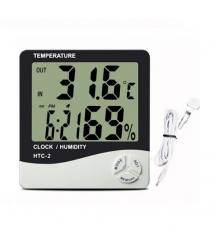 Цифровой ЖК термометр двухрежимный HTC-2