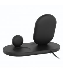 Belkin 3-in-1 Wireless Pad/Stand/Apple Watch[Зарядний пристрій бездротовий 3в1 iPhone/Watch/AirPods, чорний]