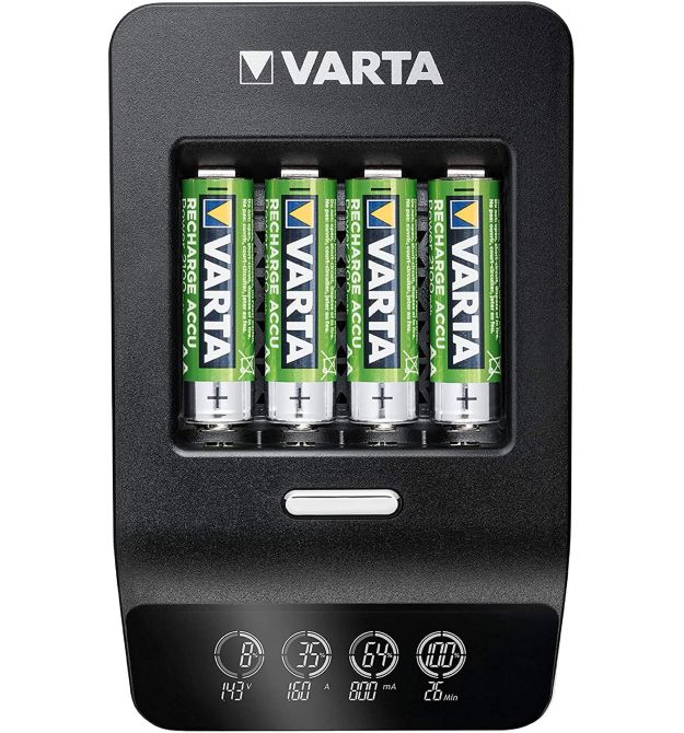 Зарядное устройство VARTA LCD Ultra Fast Plus Charger + 4xAA 2100 mAh