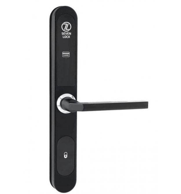 Автономный RFID замок SEVEN Lock SL-7737S black