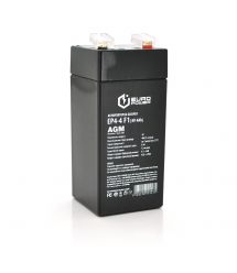 Акумуляторна батарея EUROPOWER AGM EP4-4M1 Black EP4-4M1 Black