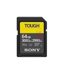 Карта памяти Sony 64GB SDXC C10 UHS-II U3 V90 R300/W299MB/s Tough