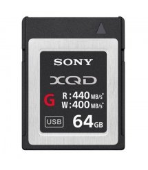 Карта памяти XQD Sony 64GB G Series R440MB/s W400MB/s