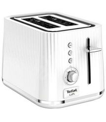 Тостер TEFAL LOFT TT761138, 850 Вт, белый
