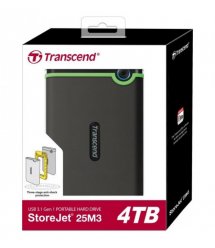 Жесткий диск Transcend StoreJet 2.5" USB 3.1 4TB StoreJet 25M3 Iron Gray