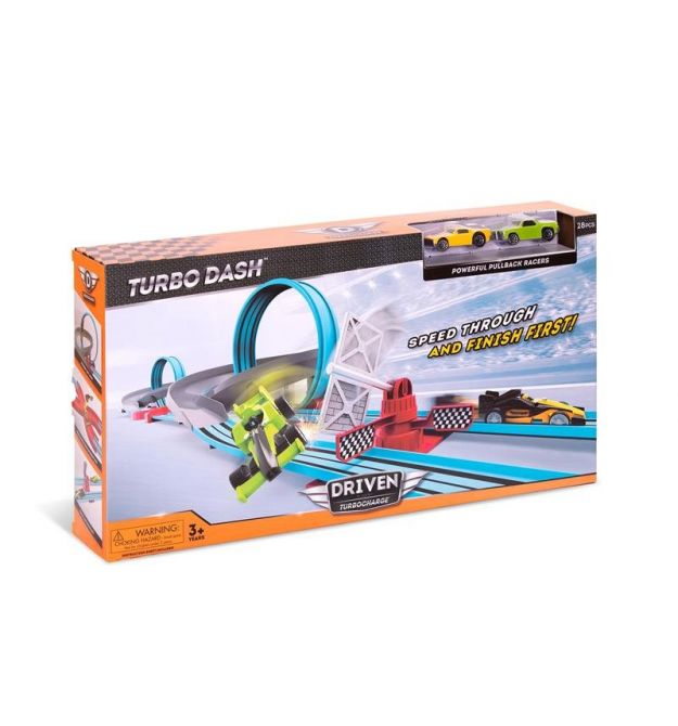 DRIVEN Трек TURBOCHARGE TURBO DASH 28 ел.