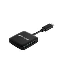 Кардридер Transcend USB 3.2 Gen 1 Type-C SD/microSD Black