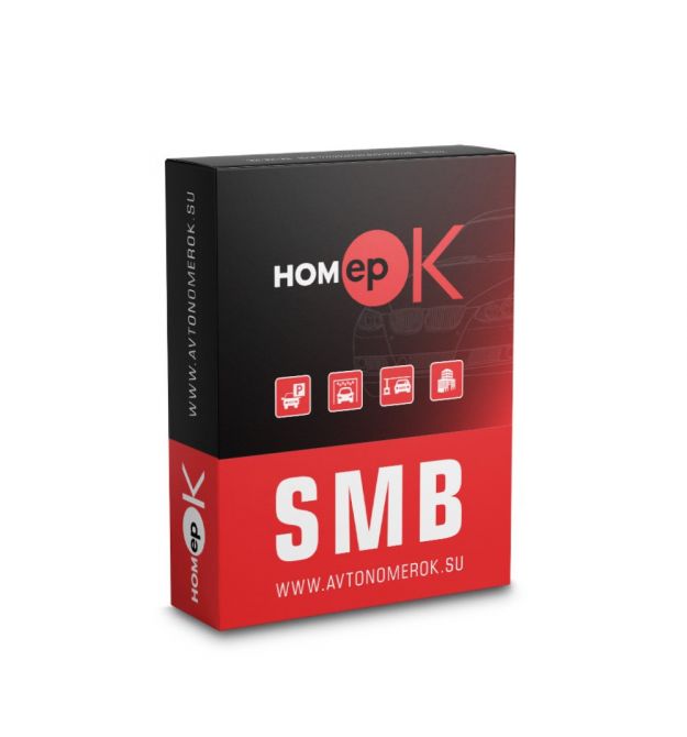 ПО для распознавания автономеров HOMEPOK SMB 4 канала для управления СКУД