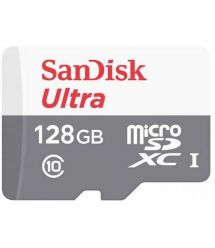 Карта памяти SanDisk 128GB microSDHC C10 UHS-I R100MB/s Ultra