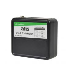 Пассивный приемник-передатчик ATIS VGA Extender по RJ45 до 60 м