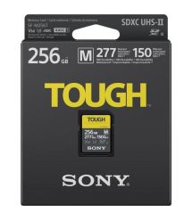 Карта памяти Sony 256GB SDXC C10 UHS-II U3 V60 R277/W150MB/s Tough