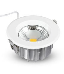 Светильник встраиваемый LED V-TAC, 10W, SKU-1272, 230V, 1200Lm, 6.4K, круглый