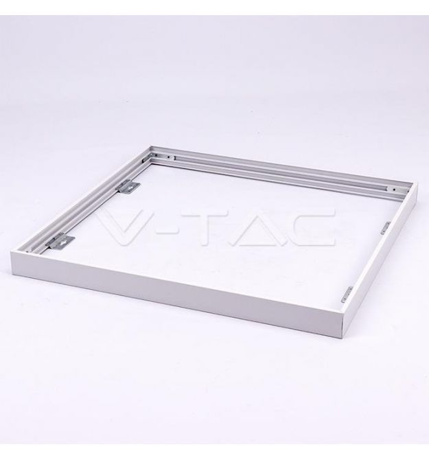 Рамка для накладного монтажа V-TAC, для панели 600х600mm, SKU-8156, белый