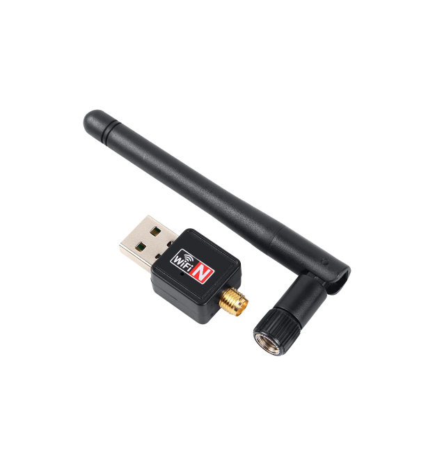 Беспроводной сетевой адаптер с антенной 2DBI Wi-Fi-USB Merlion CL-UW04, RT7601, 802.11bgn, 150MB, 2.4 GHz, WIN7 - XP - Vista - 2
