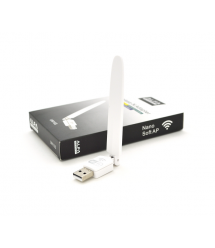 Беспроводной сетевой адаптер с антенной 10см Wi-Fi-USB LV-UW10S - 7601, 802.11bgn, 150MB, 2.4 GHz, WIN7 - XP - Vista - 2K - MAC