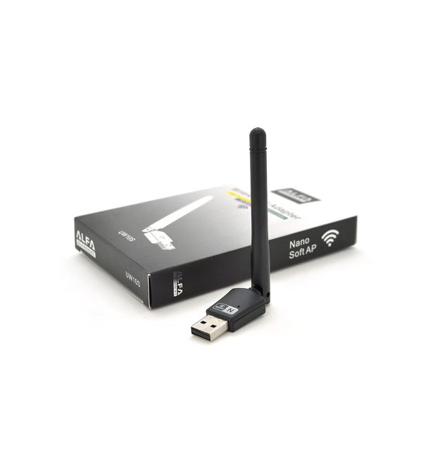 Беспроводной сетевой адаптер с антенной 10см Wi-Fi-USB LV-UW10SRK - 8188, 802.11bgn, 150MB, 2.4 GHz, WIN7 - XP - Vista - 2K - MA
