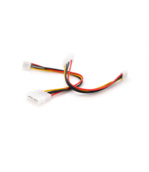 Переходник питания MOLEX-4pin, 0.2m, Пакет