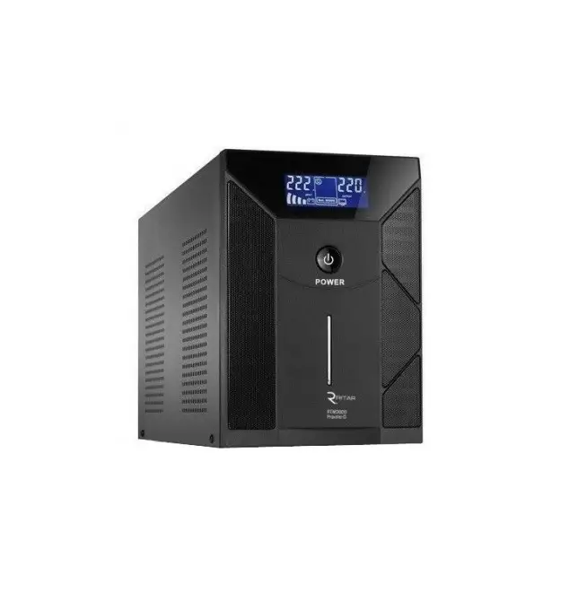 ИБП Ritar RTM3000 (1800W) Proxima-D, AVR, 3st, 3xSCHUKO socket, 4x12V9Ah, metal Case Q1 (500*245*350) 21,8 кг (400*145*210)