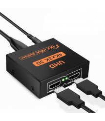 Активный HDMI сплитер 1-2 порта, 4K, 1080Р, 1,4 версия, DC5V - 2A Q50, Box