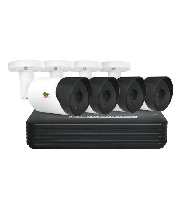 2.0MP Набор для улицы AHD-34 4xCAM + 1xDVR