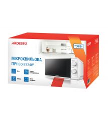 Микроволновая печь Ardesto GO-S724W 20л/700Вт/механика/белый