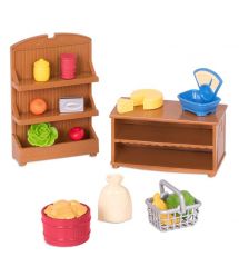 Набор аксессуаров Li'l Woodzeez Продуктовые полочки WZ6591Z
