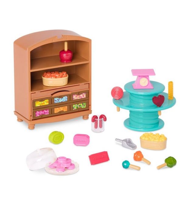 Li`l Woodzeez Набір аксесуарів - Полиці для кафе