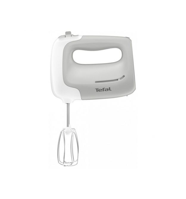 Миксер Tefal HT450B38 Prep'Mix, 450 Вт, 5 скоростей, бело-серый