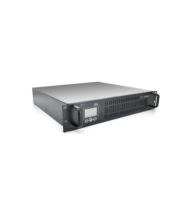 ИБП с правильной синусоидой ONLINE Ritar RT-3KS-LCD, RACK 3000VA (3700Вт), 72 В, Встроенная батарея 12V7,5 Ahх6 шт (482*600*87)