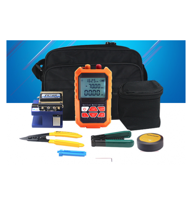 Набір інструментів і тестерів для роботи з оптичним кабелем 7 в 1