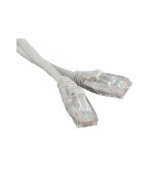 Патч-корд литой RITAR, UTP, RJ45, Cat.5e, 0,25m, серый, Cu (медь)