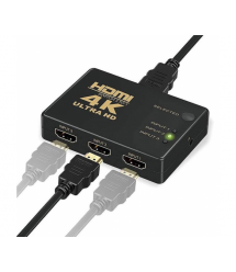 Пасивний HDMI світч з пультом ДУ IR, 1080р, 1,4 версія, 1-3 порти
