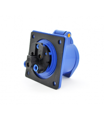 Розетка накладная прямая SF-313, 3 полюса, 2Р+E, 16А, 380V, IP44