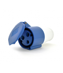 Розетка накладная SF-223, 3 полюса, 2Р+E, 32А, 380V, IP44