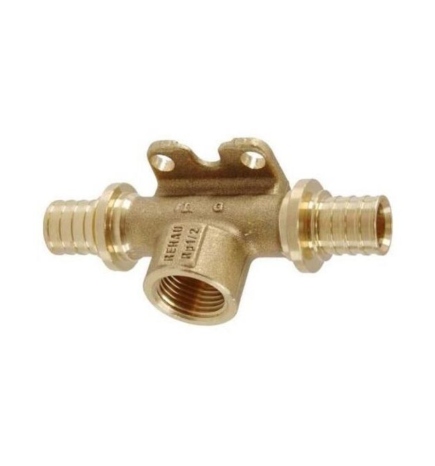 Тройник настенный Rehau Rautitan RX+, 20-1/2"-20, мин. отгрузка 10 шт.