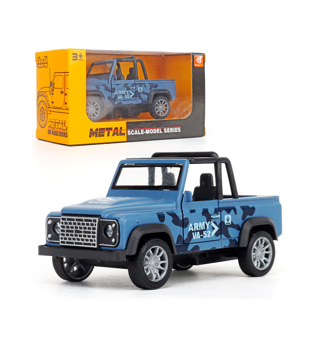 Детская машинка Джип, camouflage blue