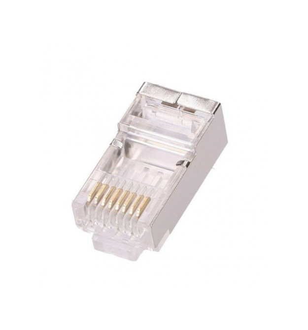 Коннектор PiPo RJ-45 8P8C FTP Cat-5 (100 шт - уп.) Q100