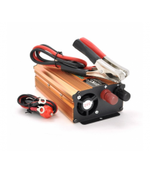 Інвертор напруги UKC 3000ВА(1800Вт), 24 - 220V, approximated, 1 універсальна розетка, клем + крокодили