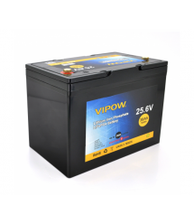 Аккумуляторная батарея Vipow LiFePO4 25,6V 30Ah со встроенной ВМS платой 25A (230*128*209), Q2