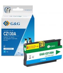 Картридж G&G для HP No.711 Designjet T120/T520 ePrinter Cyan (29мл)