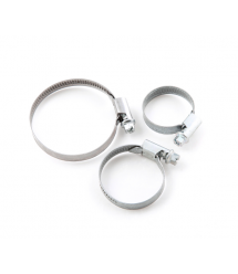 Хомут из нержавеющей стали D 16-25 мм ширина 8 мм