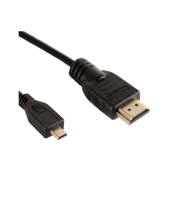 Кабель HDMI (папа) A-C mini (папа), 1.5m, черный, Пакет, Q100