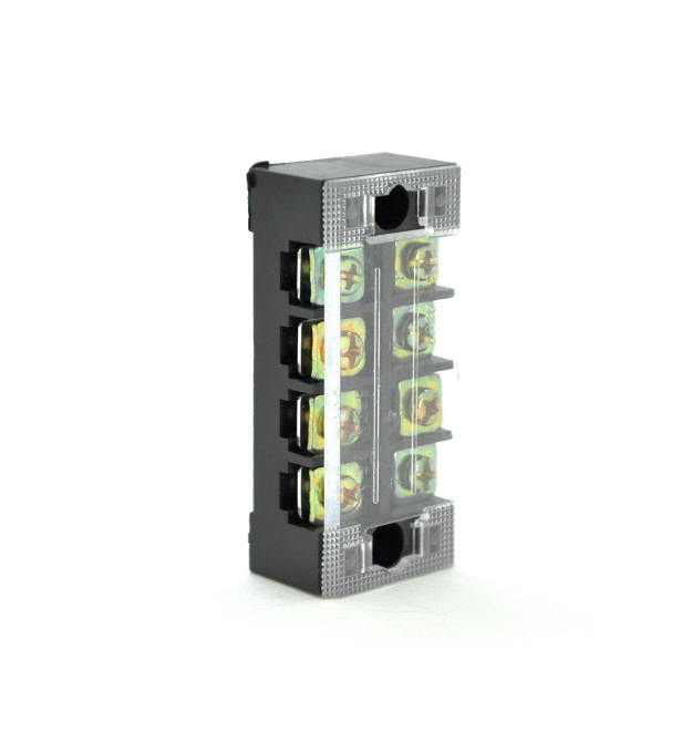 Клеммная колодка 4-разрядная TB-2504 25A - 600V, сечение провода 0,5-2,5мм2